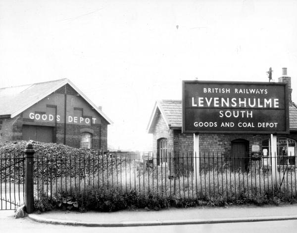 Manchester Photo Archive - Railway goods yard upon which the Sidings is built